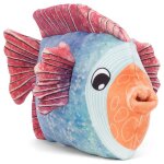 Peluche poisson bleu (16 cm)