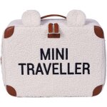 Petite valise mini traveller teddy �cru