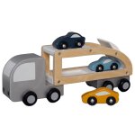 Camion remorque pour voitures en bois