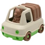 Camion poubelle cr�me