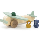 Avion des animaux en bois