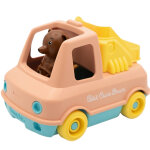 Camion pompier de petit ours brun p�che
