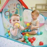 Piscine � balles sophie la girafe