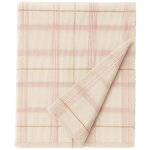 Plaid pour lit enfant tartan rose (140x200 cm)