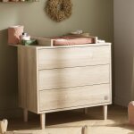 Plan � langer pour commode paloma bois 3 tiroirs