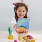 Planche � d�couper fruits tropicaux en bois