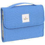 Pochette de change xl coutures � vagues bleu