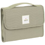 Pochette de change xl coutures � vagues menthe