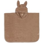 Poncho de bain lapin biscuit (1 - 4 ans)