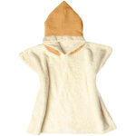 Poncho de bain caramel (2 - 4 ans)