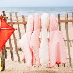 Poncho de plage anti - uv cachemire