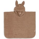 Poncho de bain lapin biscuit (1 - 4 ans)