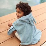 Poncho de bain lapin sea green (1 - 4 ans)