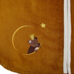Poncho de bain ourson noisette personnalisable (0 - 5 ans)