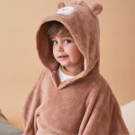 Poncho little bear en groloudoux (2 - 4 ans)