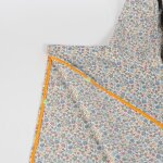 Poncho de plage fleurs