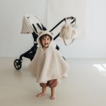 Poncho polaire teddy mouton