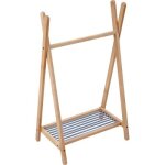 Portant  vtements landre hybride bleu gris