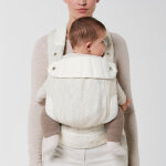 Porte - b�b� coya carrier boucl� cream white