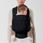 Porte - b�b� coya carrier boucl� stone black