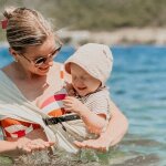 Porte b�b� mini sling sand