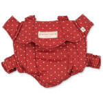 Porte - b�b� pour poup�e fraise � pois