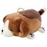 Porte - cl� peluche nemu nemu chien beagle vick (11 cm)