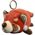 Porte - cl� peluche nemu nemu milin le panda roux (14 cm)