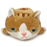 Porte - cl� peluche nemu nemu mugi le chat brun (11 cm)