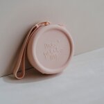 Porte - monnaie pour enfant bois de rose