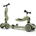 Porteur volutif en trottinette highwaykick 1 olive