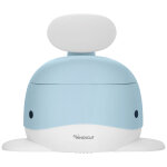 Pot pour b�b� baleine bleu clair