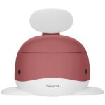 Pot pour bébé baleine rose foncé Pot pour bébé baleine rose foncé
