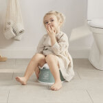 Pot b�b� smart vert profond et blanc