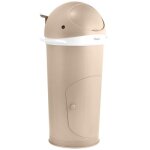 Poubelle  couches baleine sable