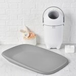 Poubelle � couches dropy blanc