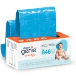 Recharges easy roll pour poubelle � couches platinium