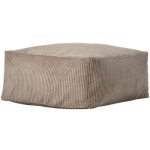 Pouf gris - brun