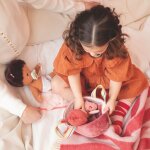 Poup�e mio et son couffin (21 cm)