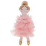 Poup�e souple ballerine m�line