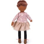 Poupe souple mademoiselle rose les parisiennes (26 cm)