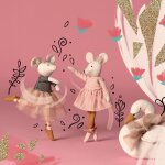 Poup�e souple souris anna la petite �cole de danse (28 cm)