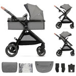 Poussette esme 2 en 1 moonlight grey