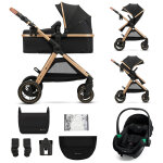 Poussette esme pro 3 en 1 pure black