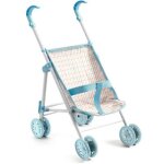 Poussette en mtal pomea pour poupe
