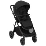 Poussette near2me dlx midnight trio avec si�ge - auto snuglite + nacelle + protection pluie