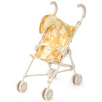 Poussette pour poup�e elsie flower lemon yellow