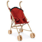 Poussette pour poup�e fraise dot