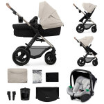 Poussette trio moov 2 sand beige