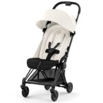 Poussette ultra - compacte coya matt black off white
